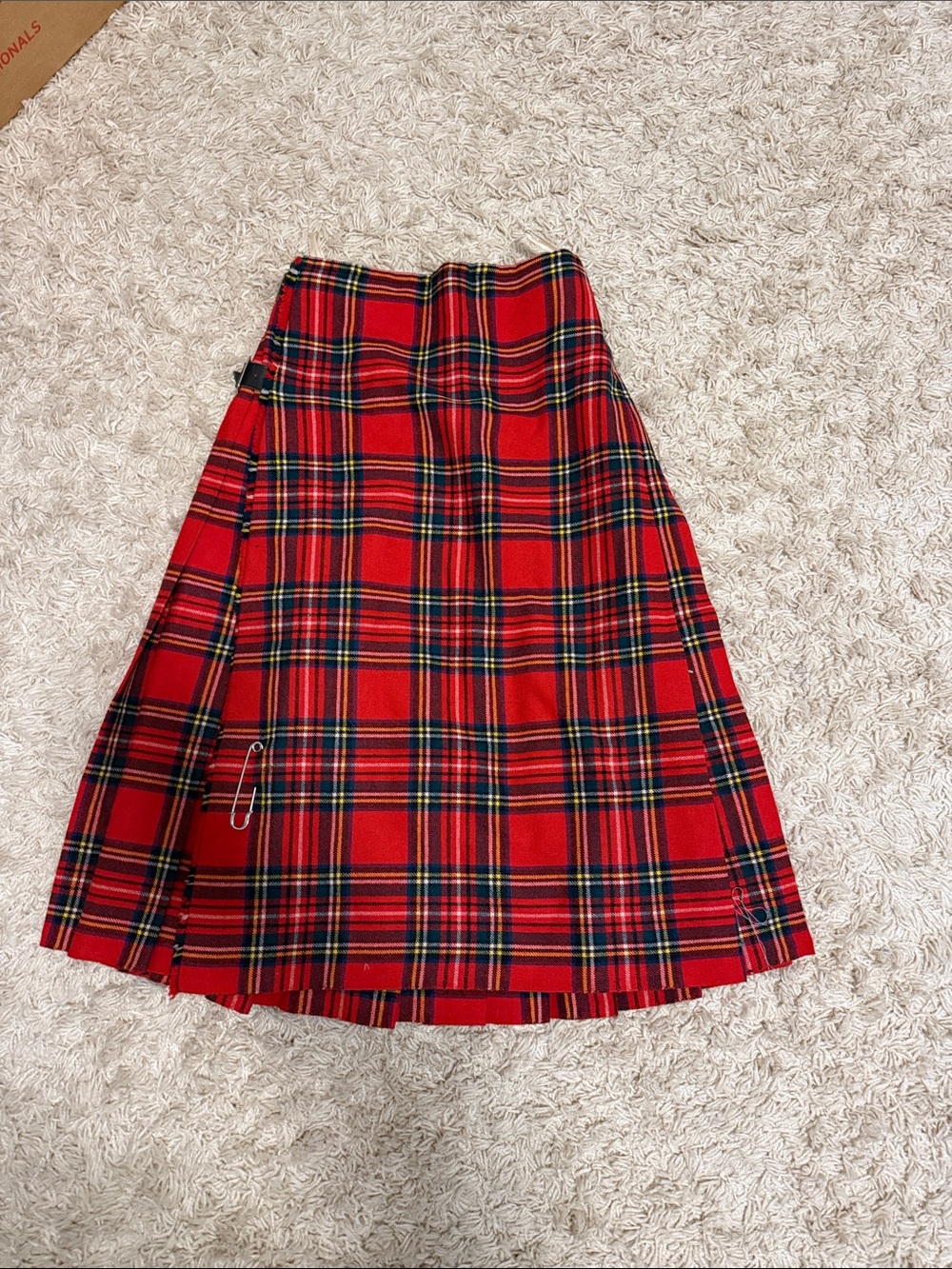 Vintage Kilt Shop 36 Chambers St  Edinburgh Tartan Kilt S small
